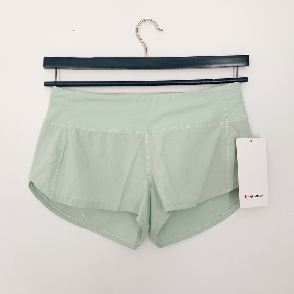 Lululemon Women’s Speed Up Short 2.5”, Mint